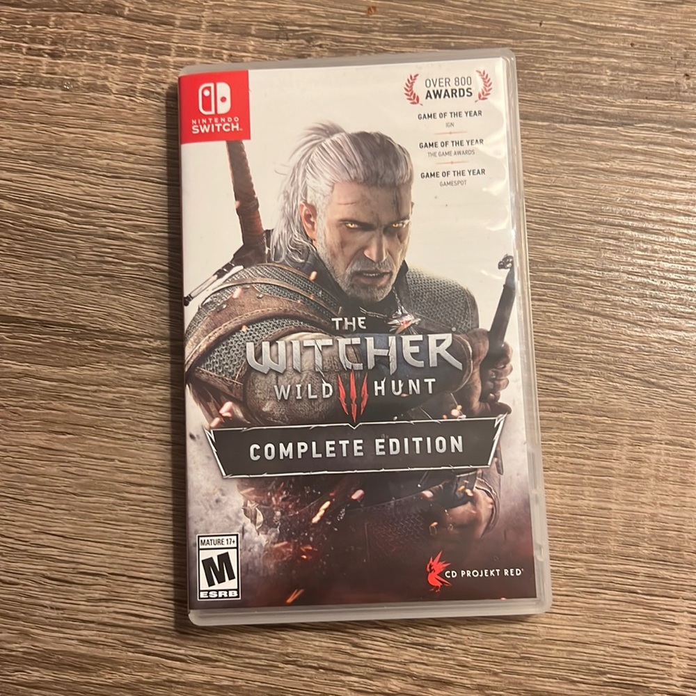 The Witcher 3 Wild Hunt Complete Edition For Nintendo Switch